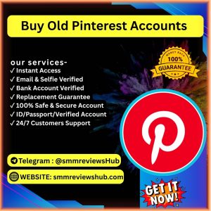 Buy Old Pinterest Accounts